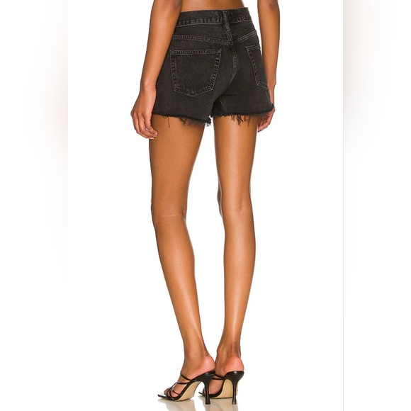 Agolde Parker Short - Black Vintage Disrressed - Picture 3 of 9